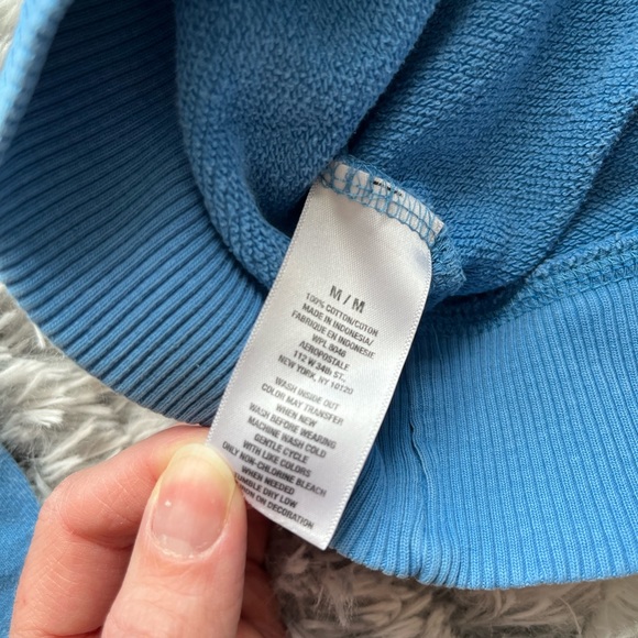 Blue Aeropostale sweatshirt, size medium, 100% cotton - Picture 3 of 4